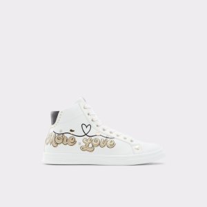 Tenis Aldo Toplove High Top Blancos | 18LBODQNM