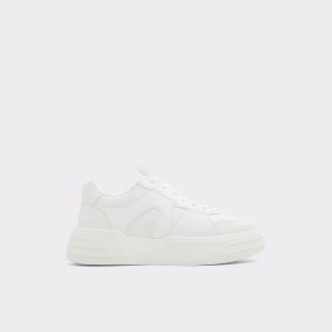 Tenis Aldo Zeus Low Top - Lug Sole Blancos | 73VYKJWTH