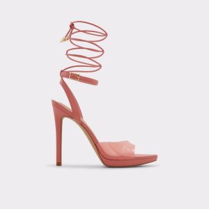 Zapatos Plataforma Aldo Docilla Tiras Tacón Sandal - Stiletto Rosas | 68WGYEOBX