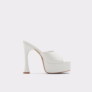 Zapatos Plataforma Aldo Faraah High Sandal - Blancos | 51UJBMNCE