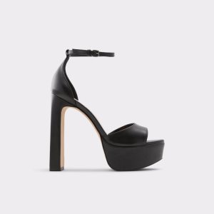 Zapatos Plataforma Aldo Posh High Sandal - Negros | 76VSWEXOM