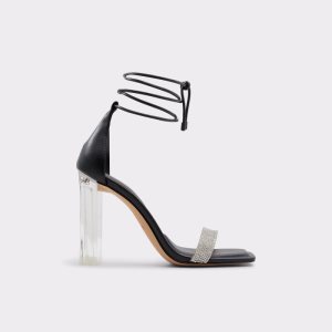 Zapatos Tacon Bloque Aldo Onardonita Tacón Sandal - Cup Sole Negros | 13NIRMVUC