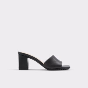 Zapatos Tacon Bloque Aldo Velalith High Sandal - Negros | 54WKAGLPH