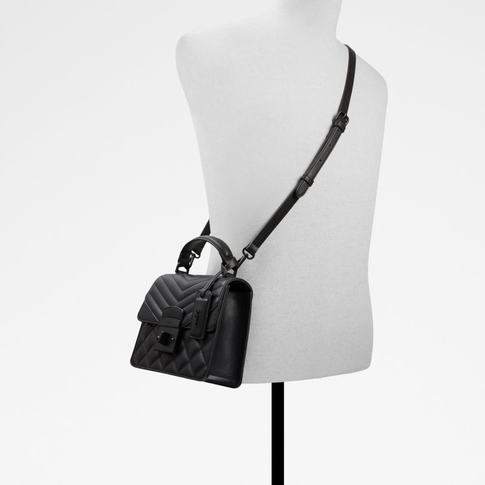 Bolsas De Mano Aldo Cottin Top Handle Negros | 19LJEGVZP