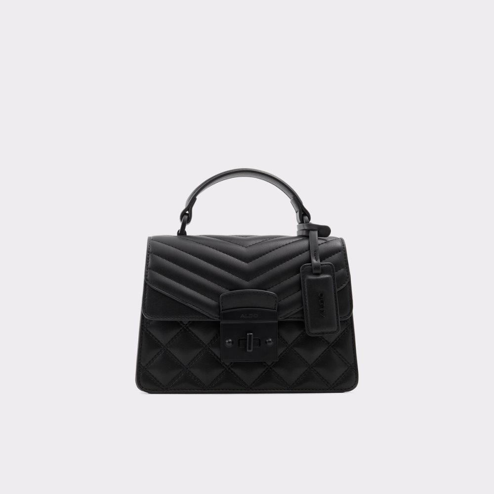 Bolsas De Mano Aldo Cottin Top Handle Negros | 19LJEGVZP