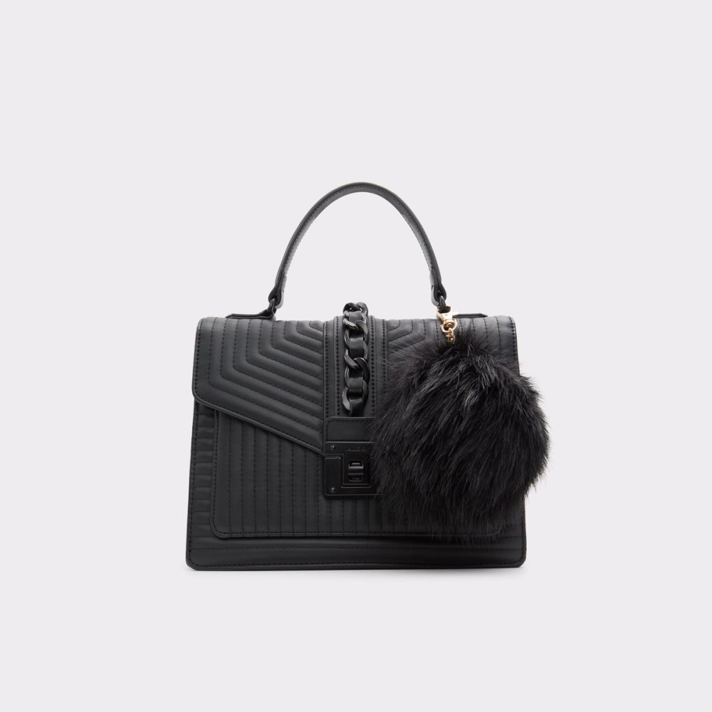 Bolsas De Mano Aldo Jerilini Top Handle Negros | 32UFZAEID