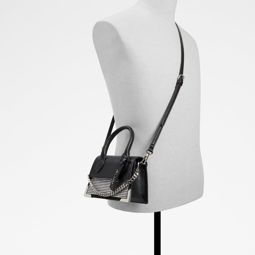 Bolso Clutch Aldo Ailalla Top Handle Negros | 20HXSWJOP