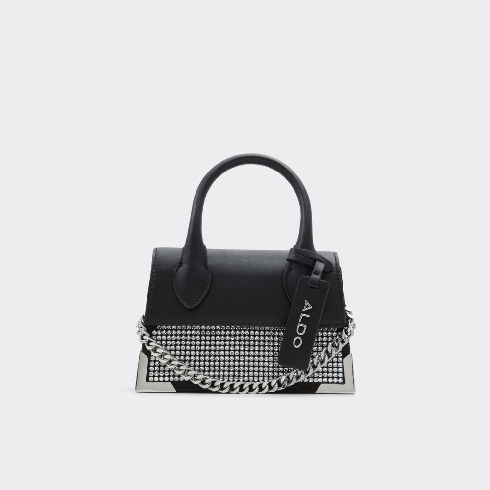 Bolso Clutch Aldo Ailalla Top Handle Negros | 20HXSWJOP