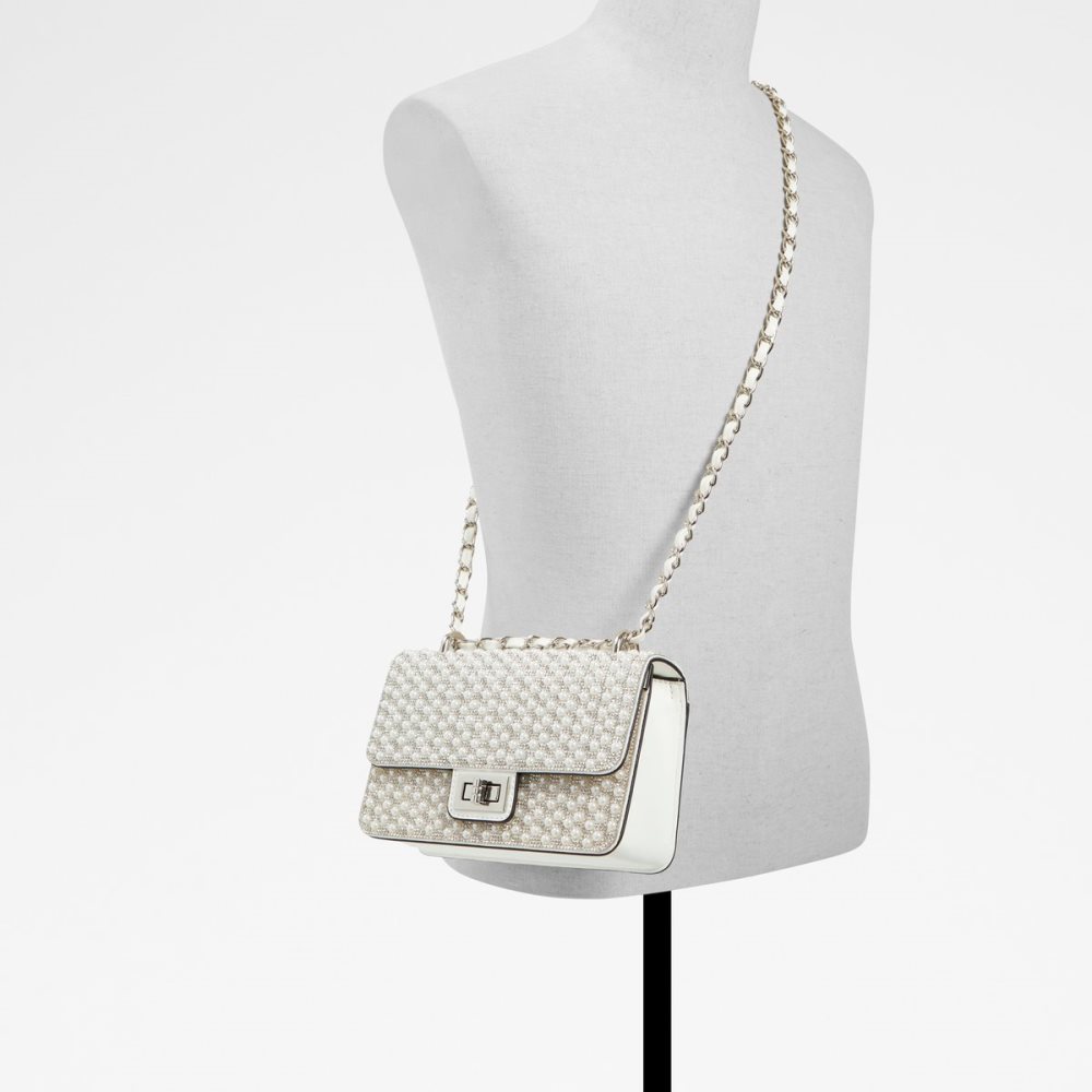 Bolso Clutch Aldo Fareryn Blancos | 60SHAEVFQ