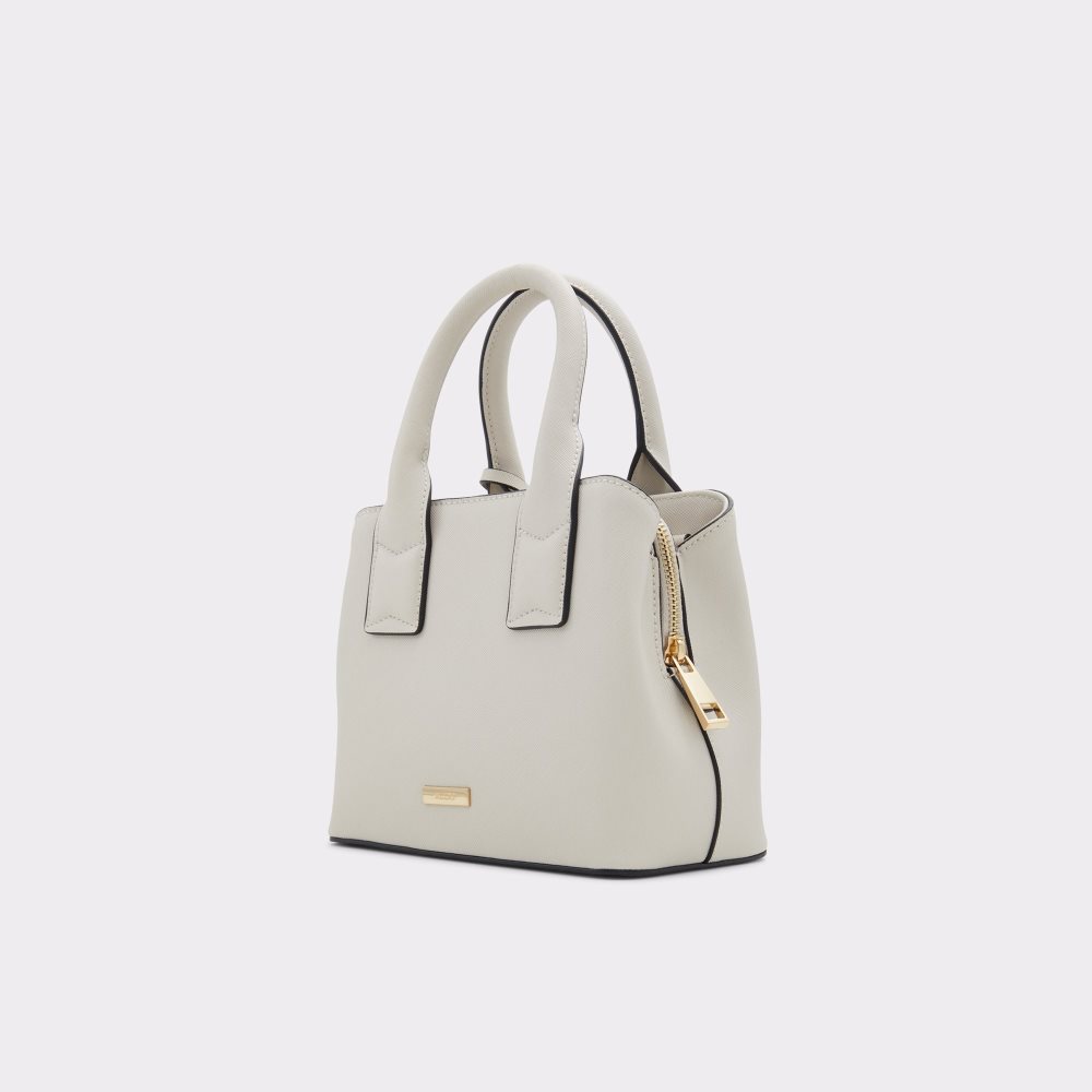 Bolso Tote Aldo Adaemas Top Handle Blancos | 04JOVFMTH