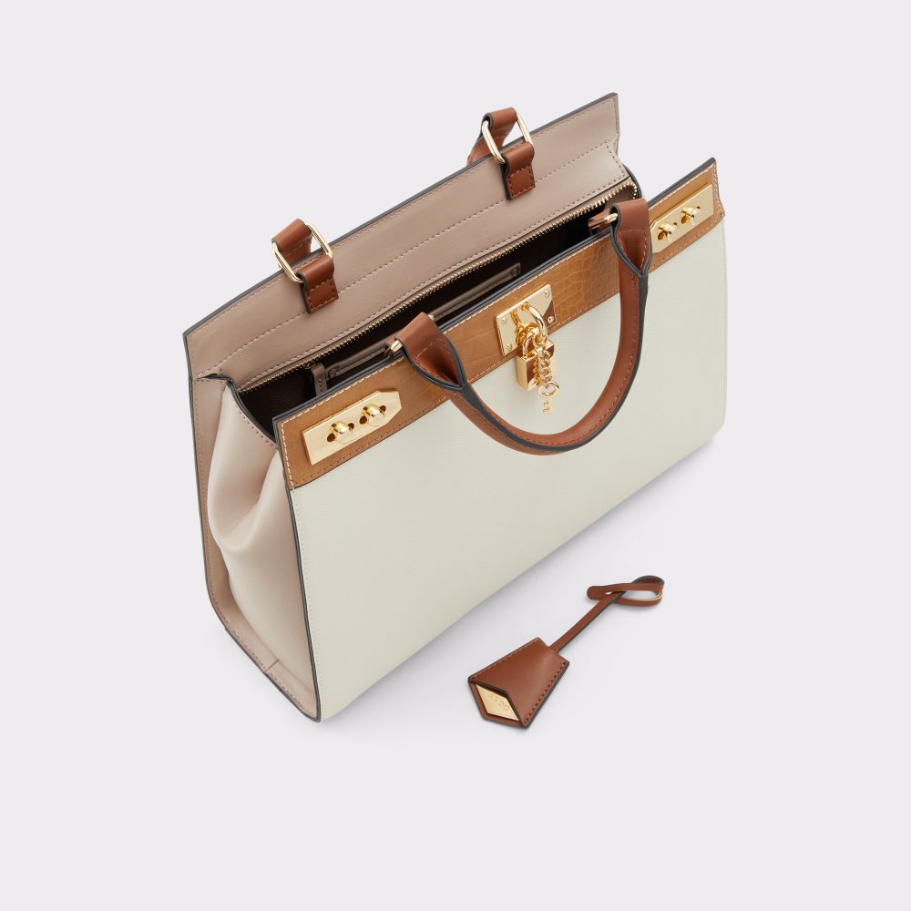 Bolso Tote Aldo Dreiddaa Beige Multicolor | 14RTJOXYQ