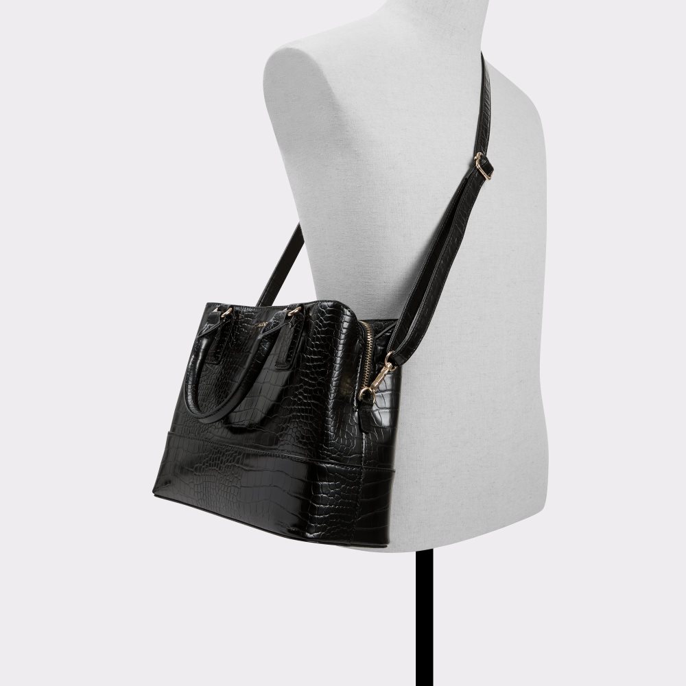 Bolso Tote Aldo Limiaa Satchel Negros | 09VUEIXWZ