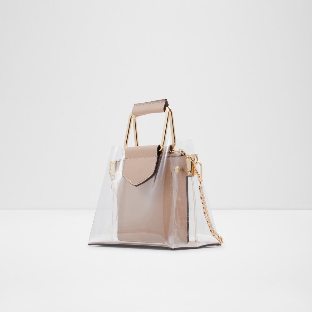 Bolso Tote Aldo Unarex Satchel Beige | 32RVHSKAC