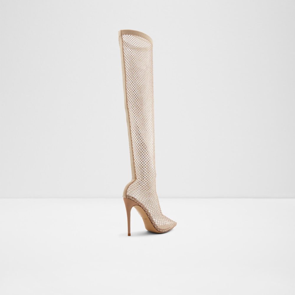 Botas Altas Aldo Arturi Over-the-knee - Stiletto Beige | 31TCRGFLB