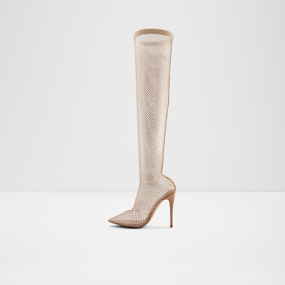 Botas Altas Aldo Arturi Over-the-knee - Stiletto Beige | 31TCRGFLB