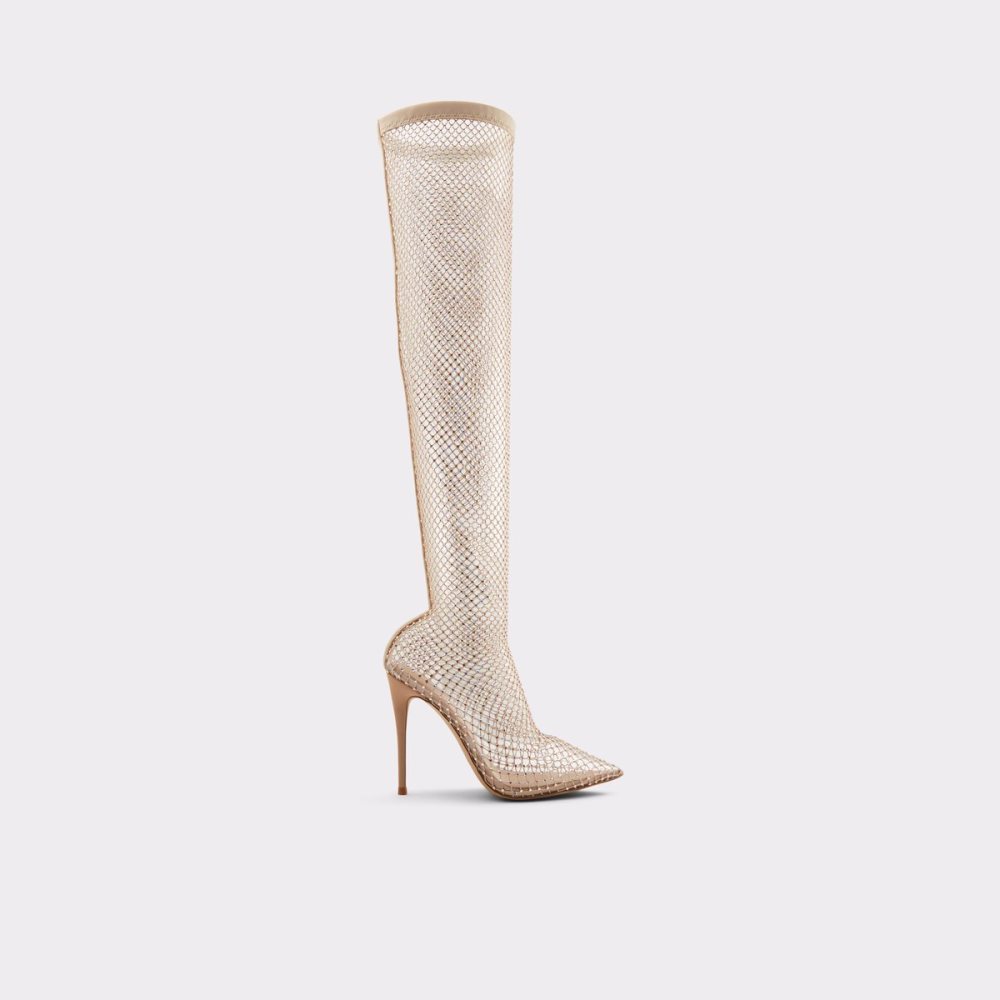 Botas Altas Aldo Arturi Over-the-knee - Stiletto Beige | 31TCRGFLB