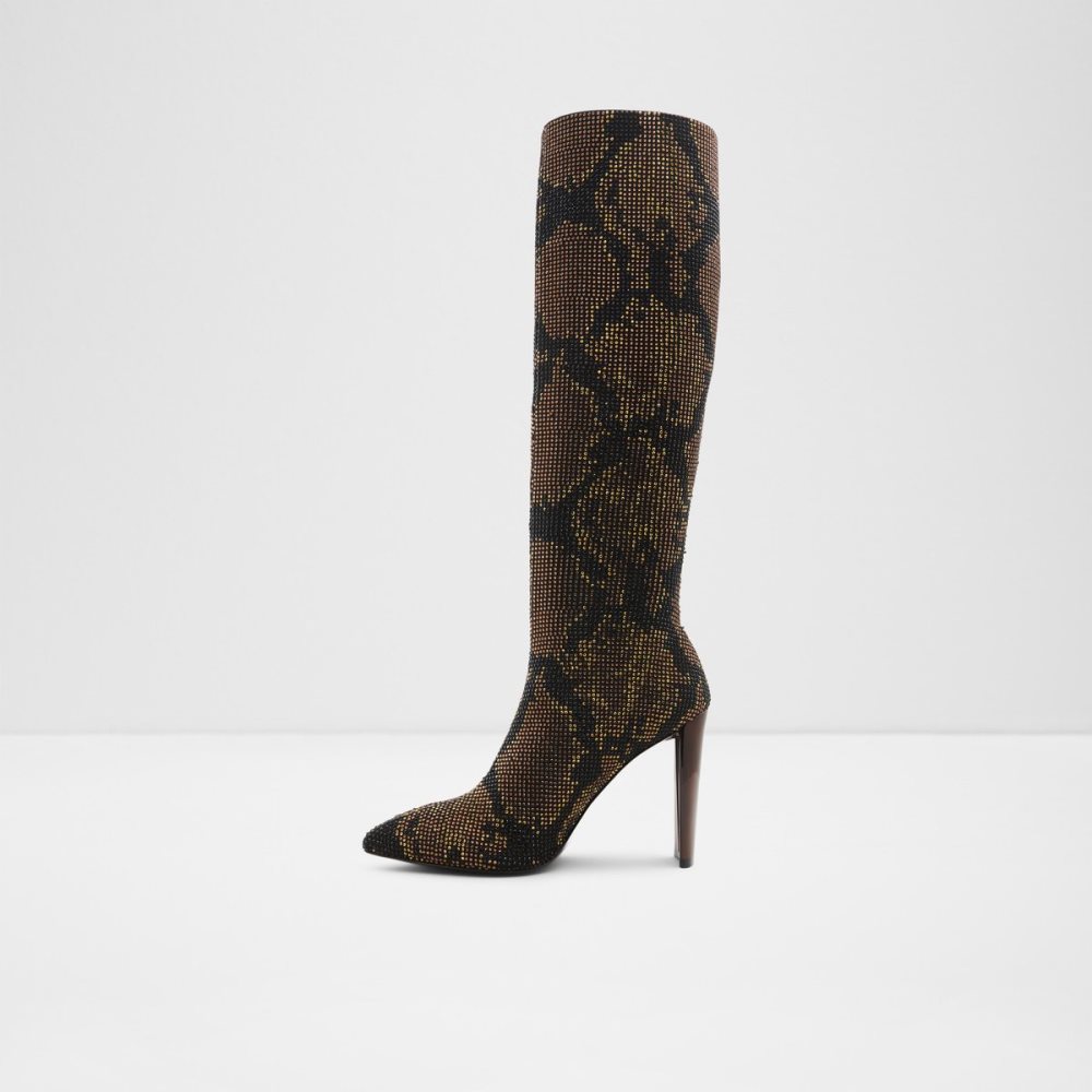 Botas Altas Aldo Gwenith Knee-high - Marrom | 04GAFRCMV