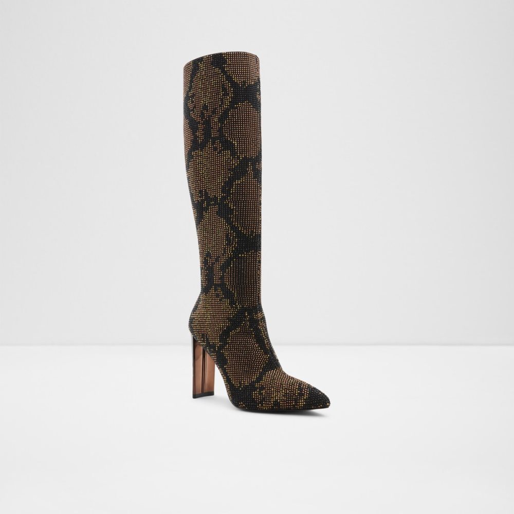 Botas Altas Aldo Gwenith Knee-high - Marrom | 04GAFRCMV