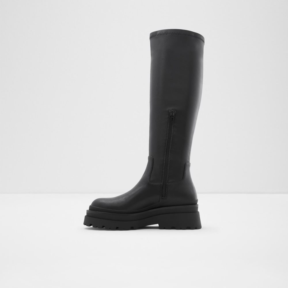 Botas Altas Aldo Majorr Knee-high - Lug Sole Negros | 31BSODZUM