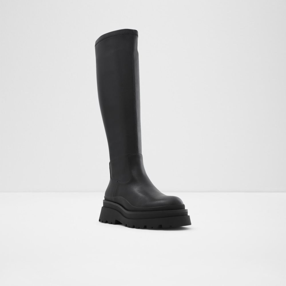 Botas Altas Aldo Majorr Knee-high - Lug Sole Negros | 31BSODZUM