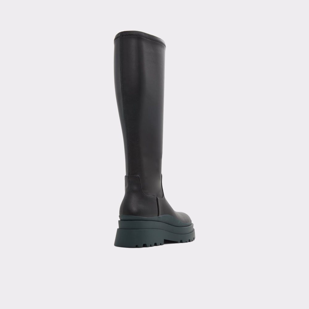 Botas Altas Aldo Majorr Knee-high - Lug Sole Negros | 56ZNKDYLE