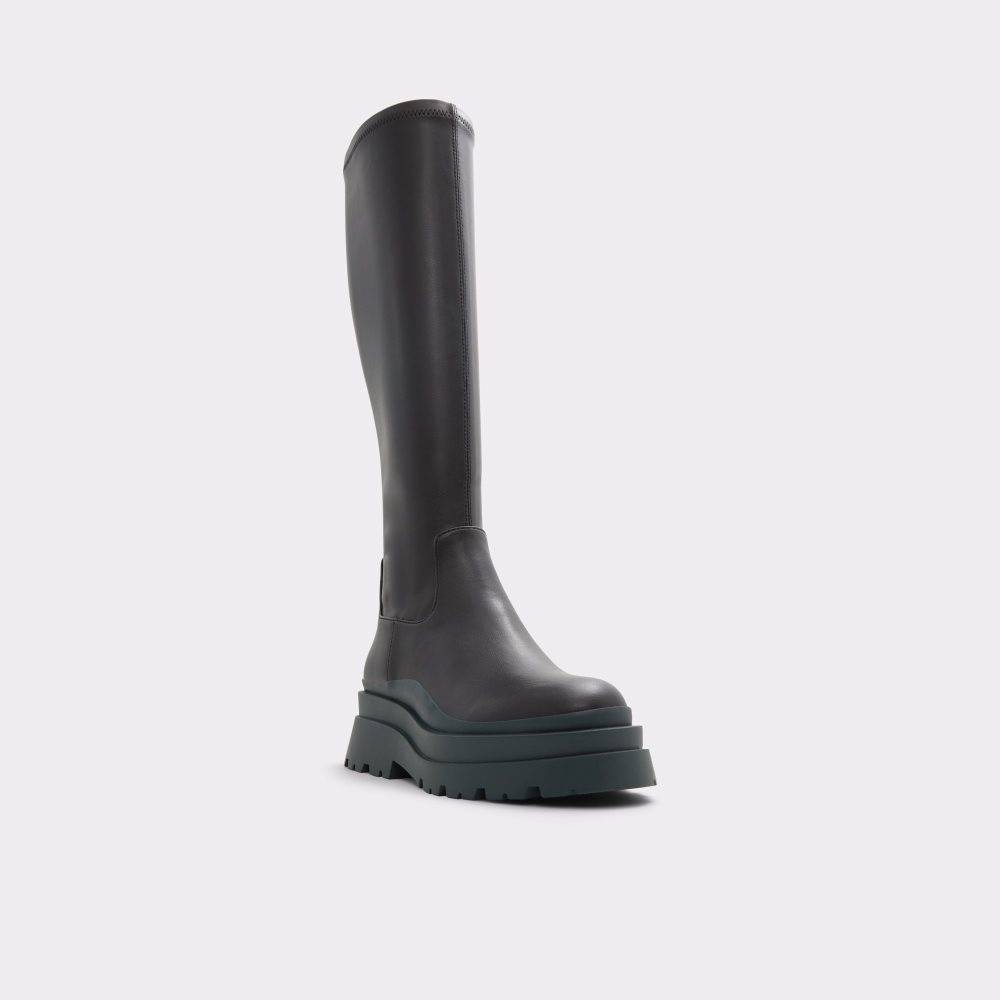 Botas Altas Aldo Majorr Knee-high - Lug Sole Negros | 56ZNKDYLE