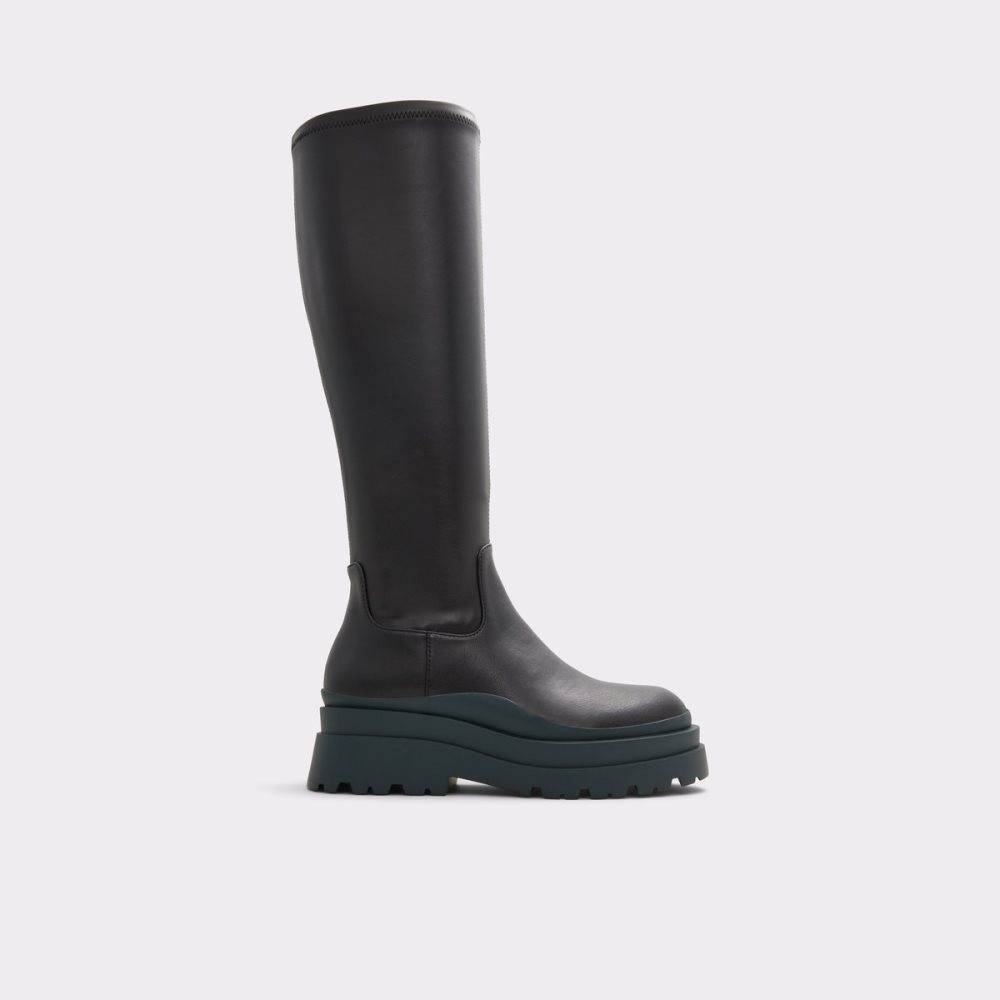 Botas Altas Aldo Majorr Knee-high - Lug Sole Negros | 56ZNKDYLE