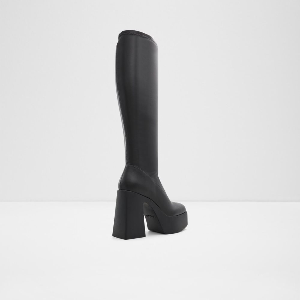 Botas Altas Aldo Moulin Knee-high Negros | 40XROCTUF