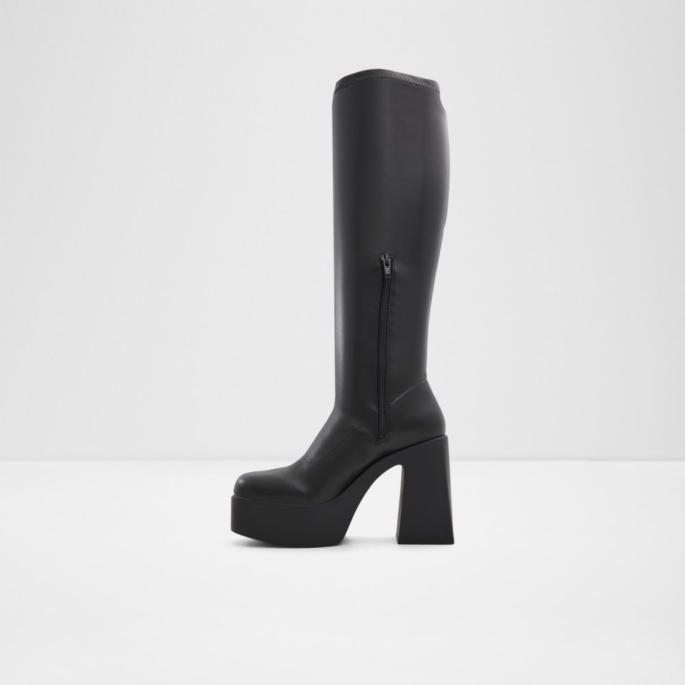 Botas Altas Aldo Moulin Knee-high Negros | 40XROCTUF