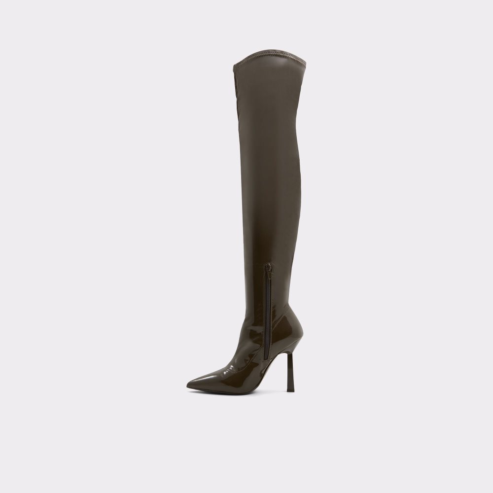 Botas Altas Aldo Nella Over-the-knee Kaki | 81HZTVUSJ