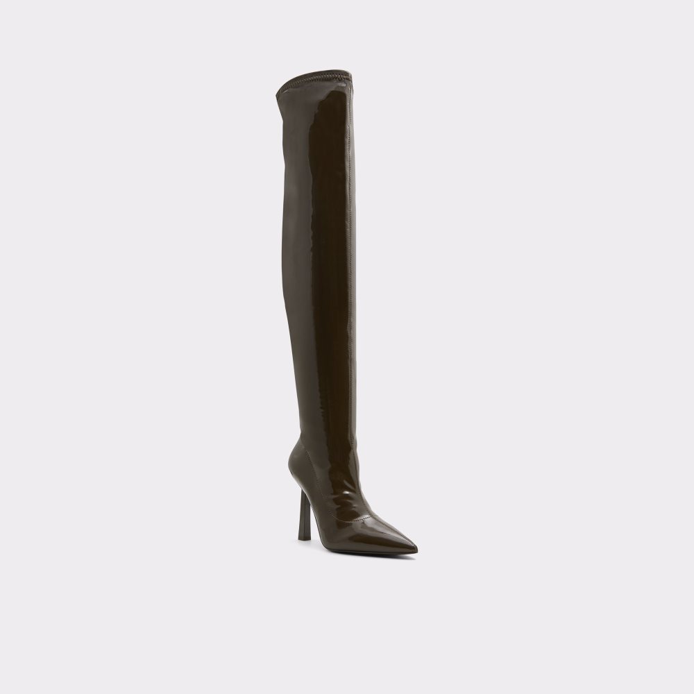 Botas Altas Aldo Nella Over-the-knee Kaki | 81HZTVUSJ