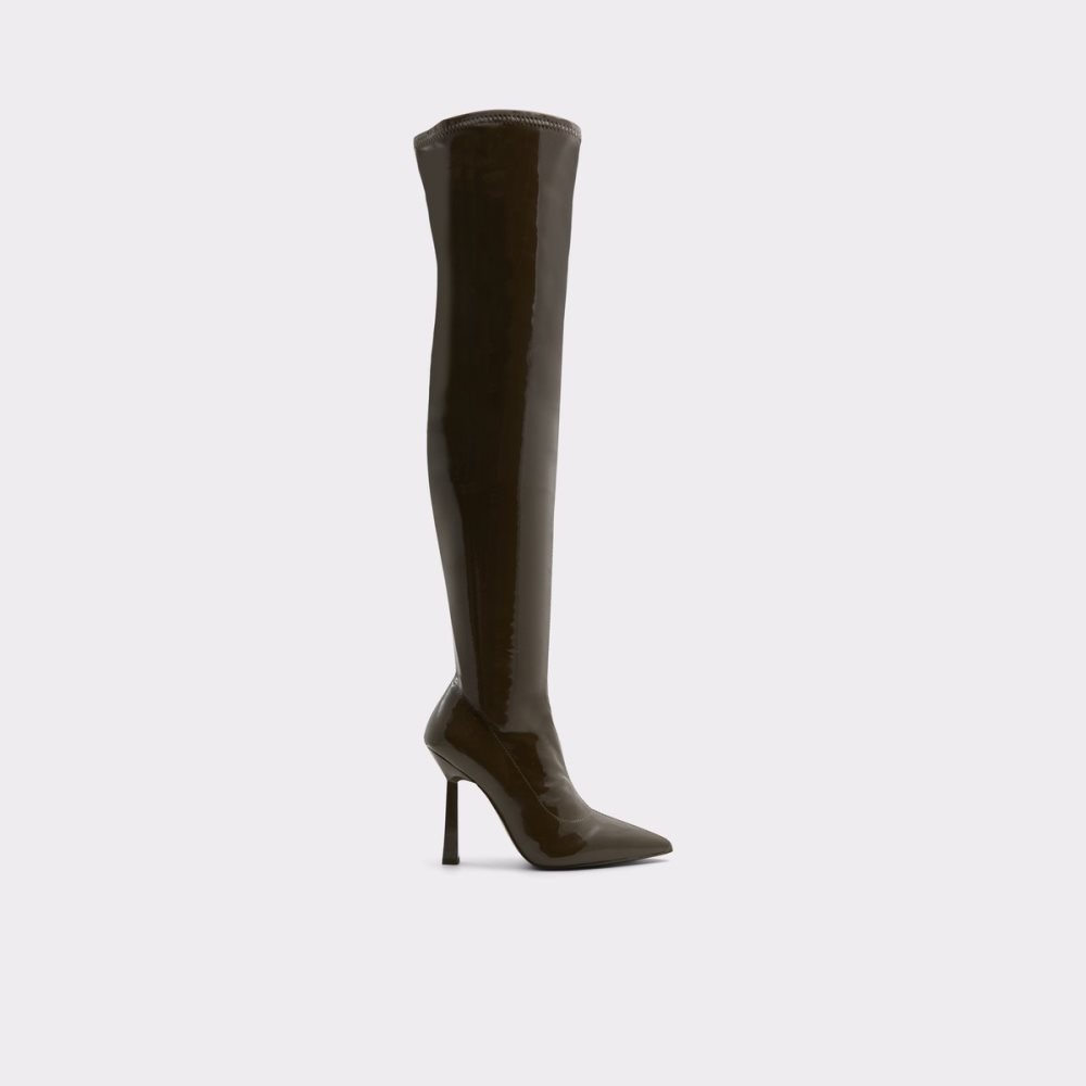 Botas Altas Aldo Nella Over-the-knee Kaki | 81HZTVUSJ