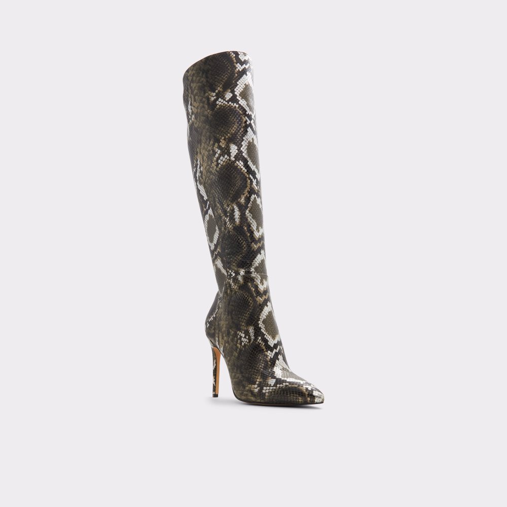 Botas Altas Aldo Sophialaan Knee-high - Stiletto Kaki | 64XGJAFTB