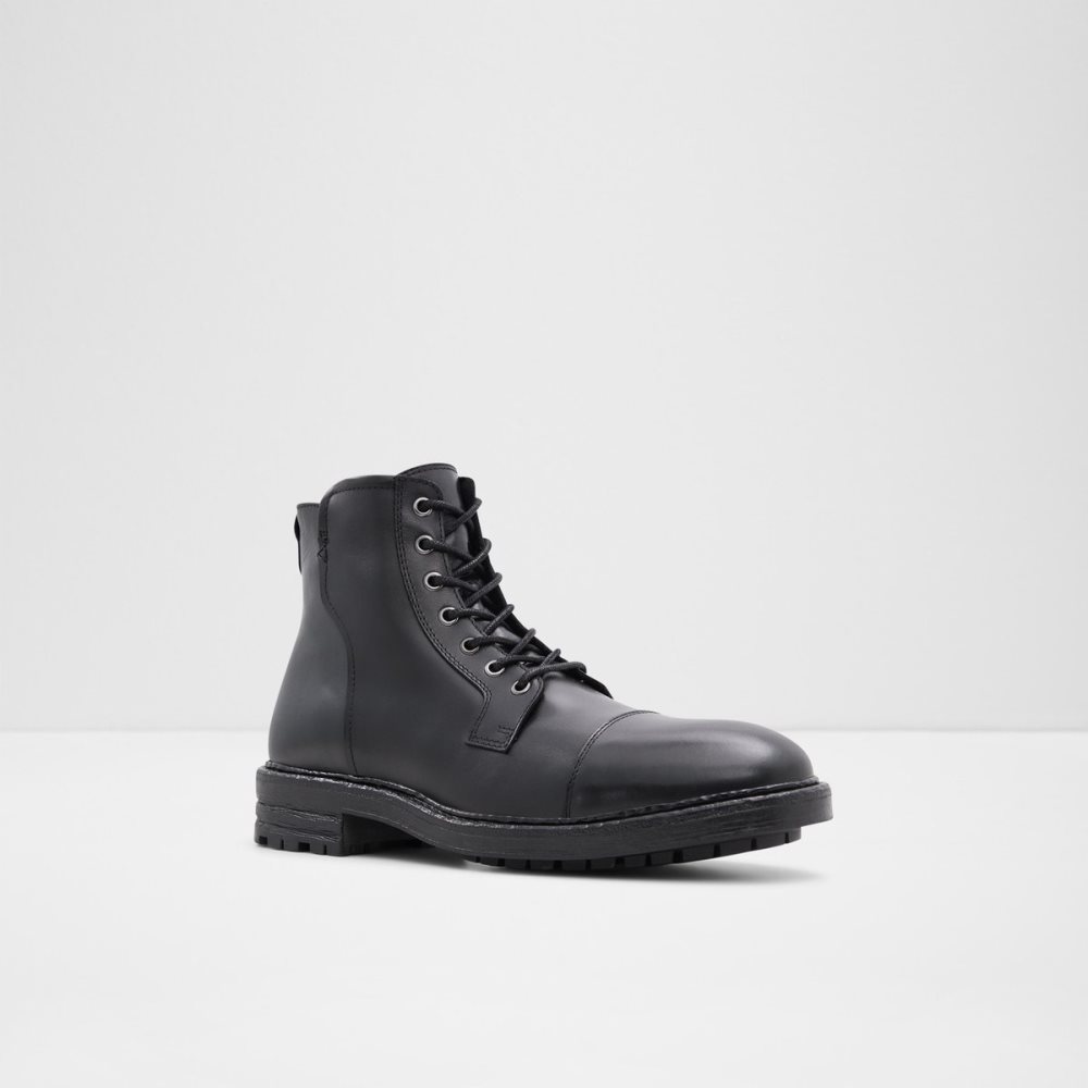 Botas con Cordones Aldo Adrardosien Encaje-up Negros | 57YVRDXCK