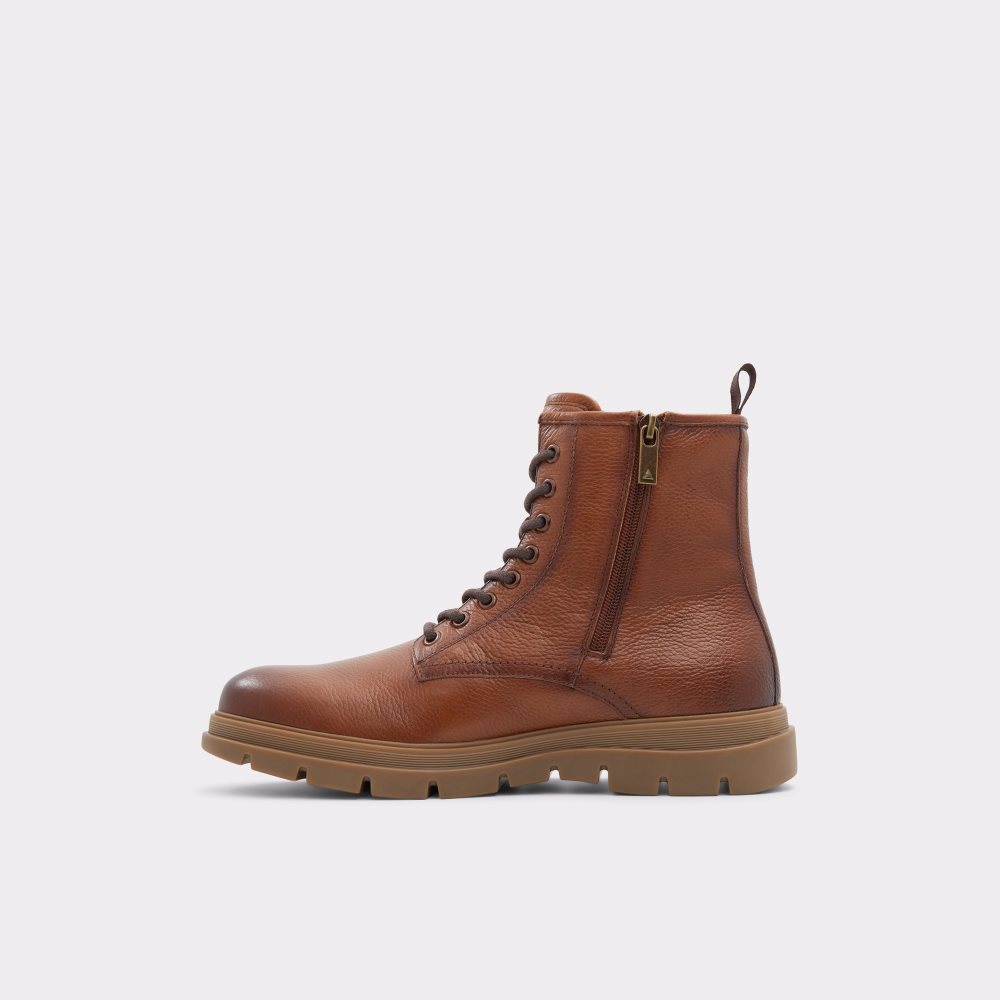 Botas con Cordones Aldo Graveldiver Encaje-up Marrom Claro | 07APKIWNX