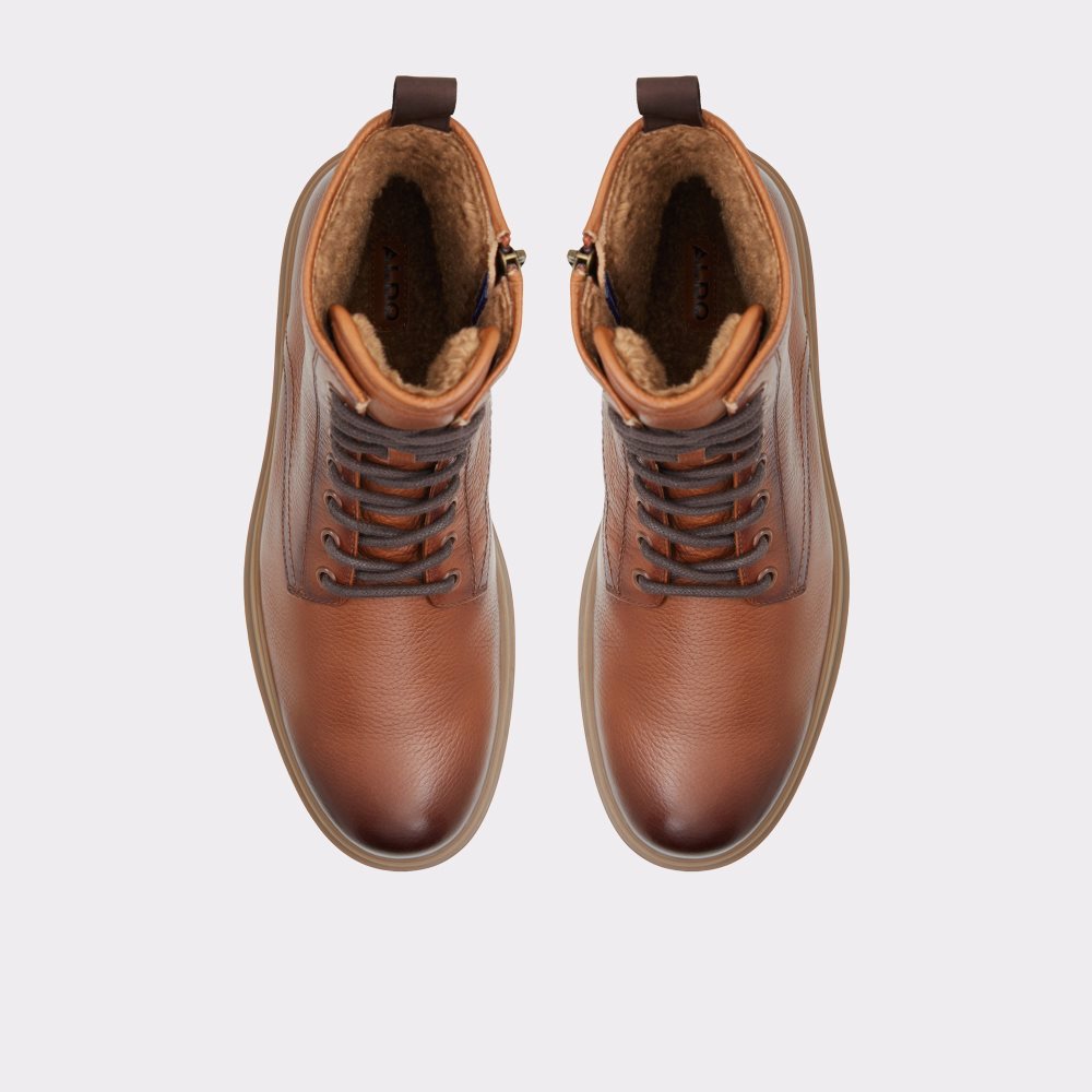 Botas con Cordones Aldo Graveldiver Encaje-up Marrom Claro | 07APKIWNX