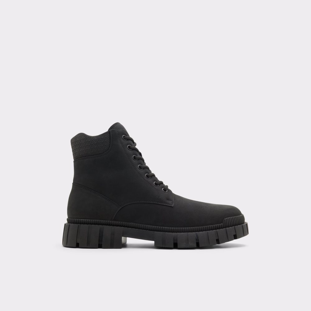 Botas con Cordones Aldo Newfield Encaje-up Negros | 53EZFTSYI