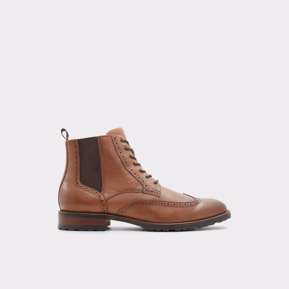 Botas con Cordones Aldo Salinger Encaje-up Marrom | 18KCVMPXF