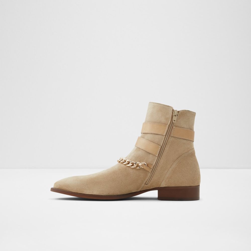 Botines Aldo Eolophus Beige Claro | 60FOXJPMZ