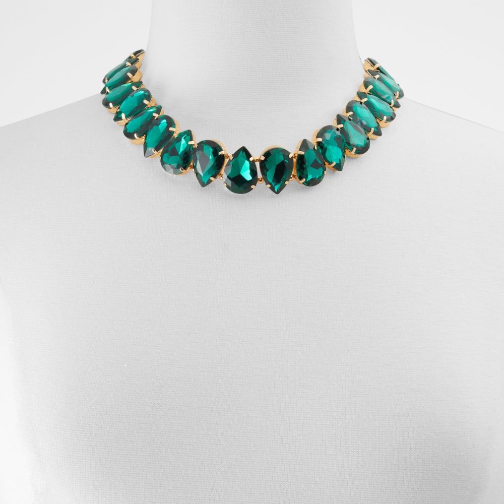 Collar Aldo Queenjewel Verdes Oscuro | 56FENSJPU