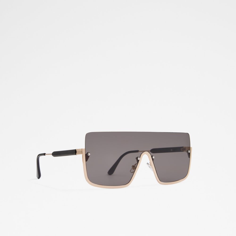 Lentes De Sol Aldo Danet Shield Negros Dorados Multicolor | 79MBFCOXA