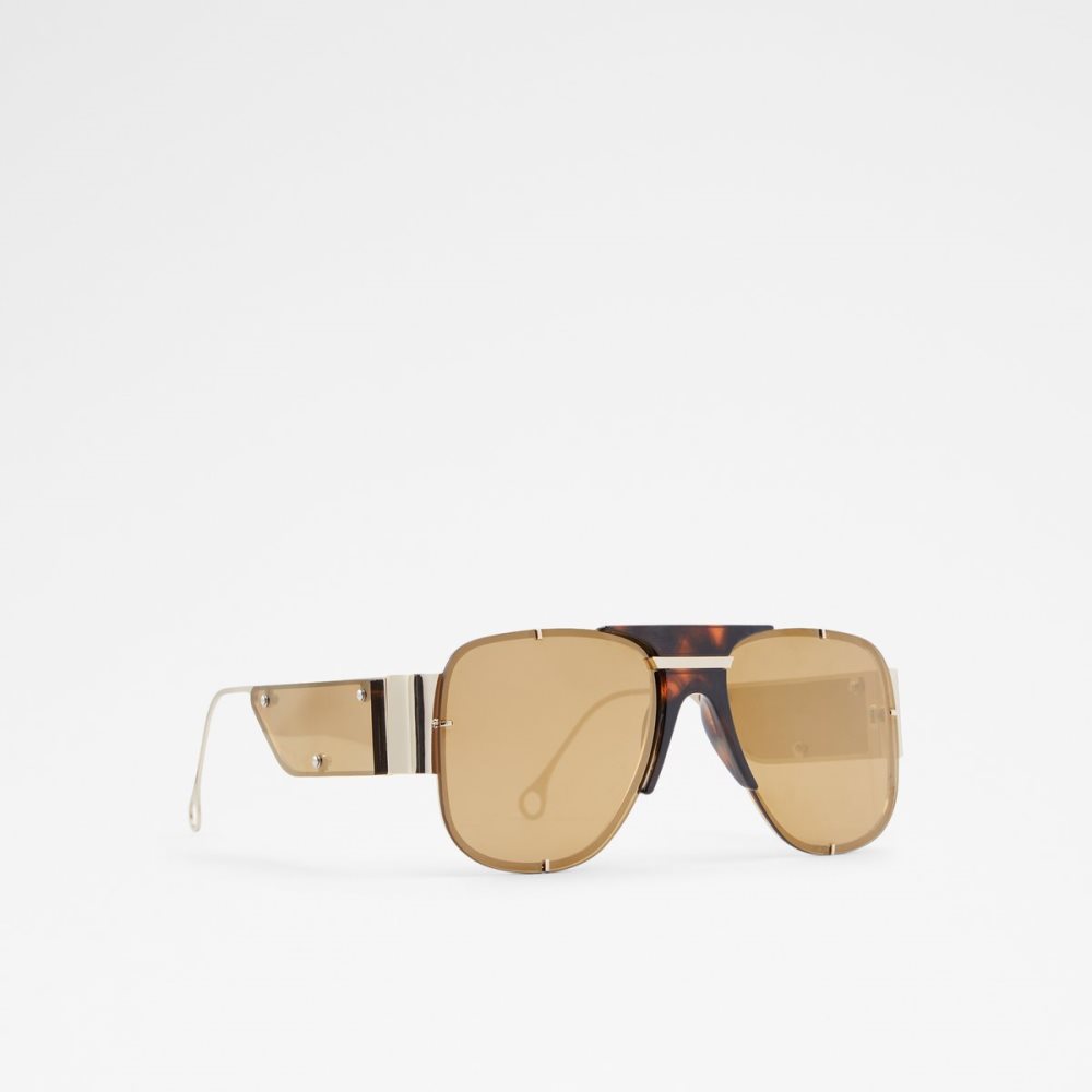 Lentes De Sol Aldo Qei Aviator Marrom | 15GTDRLUK