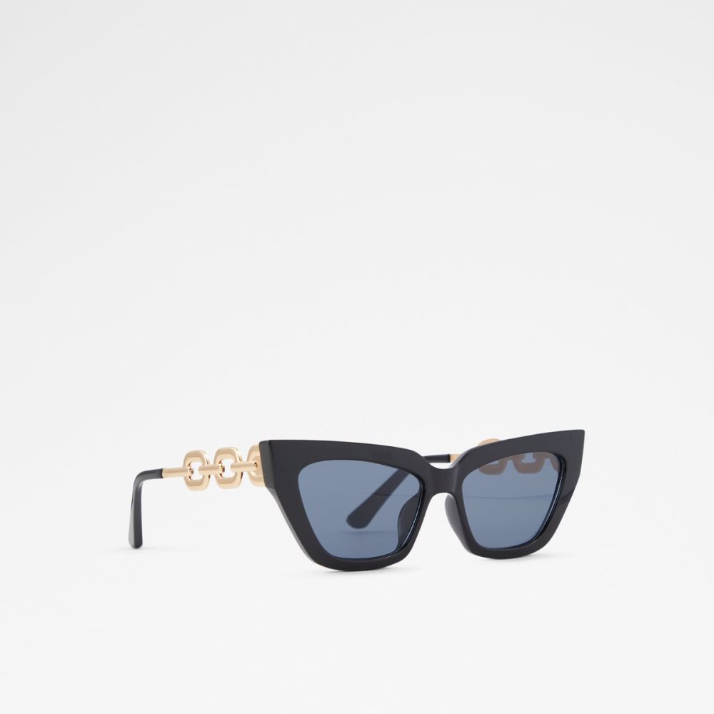 Lentes De Sol Aldo Talabrina Cat Eye Negros Dorados Multicolor | 87KCYEGST