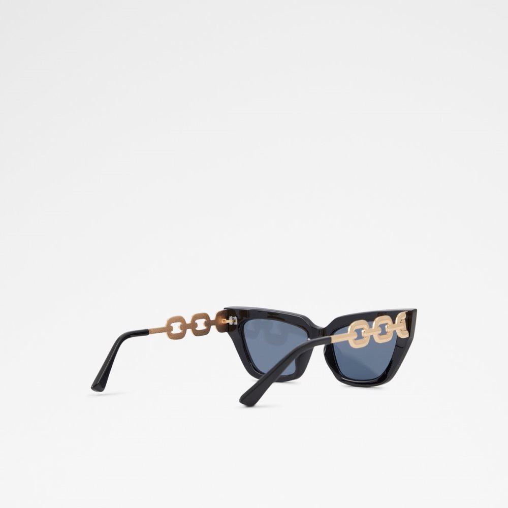 Lentes De Sol Aldo Talabrina Cat Eye Negros Dorados Multicolor | 87KCYEGST