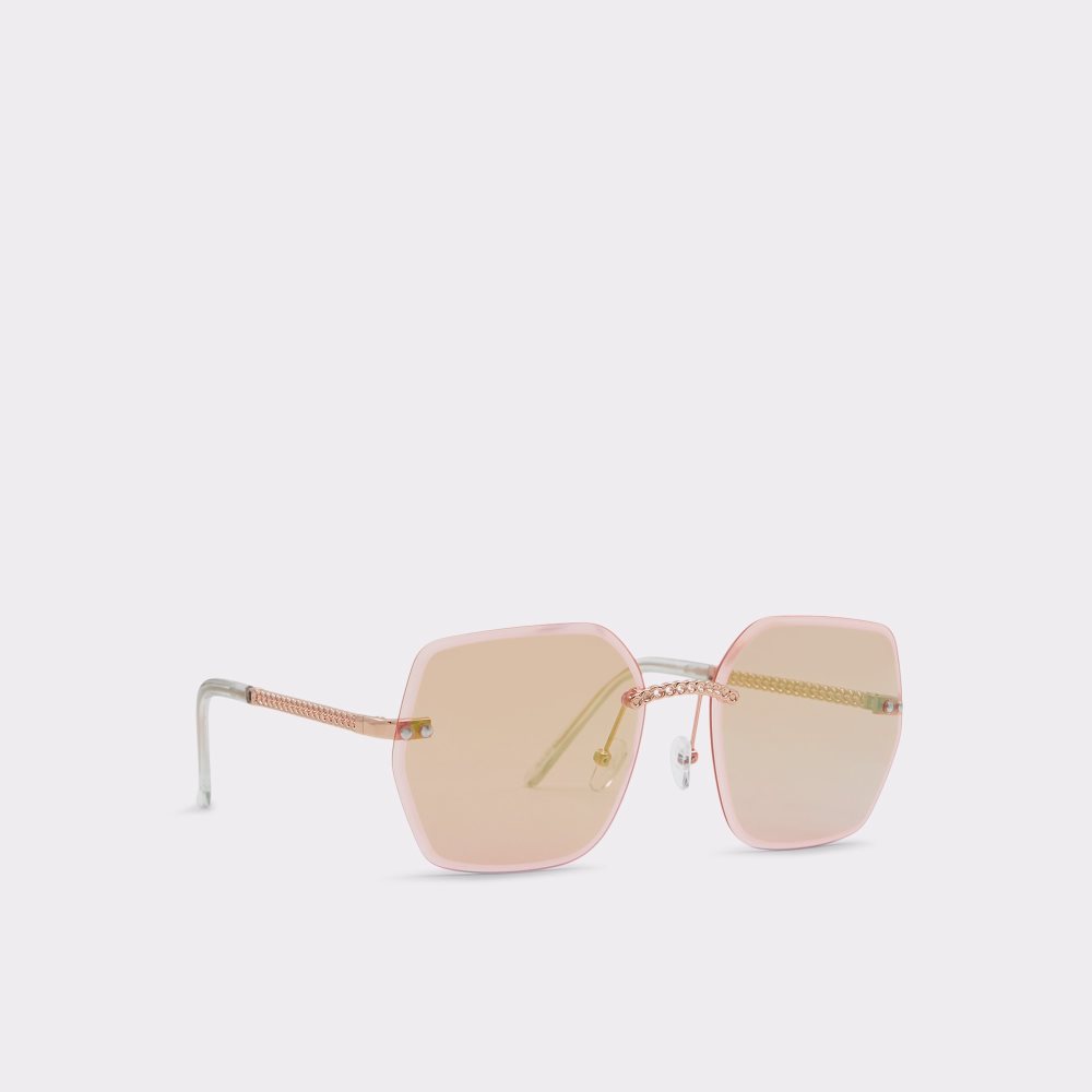 Lentes De Sol Aldo Yeranna Rectangle Rosas Dorados | 41ARIHJDF