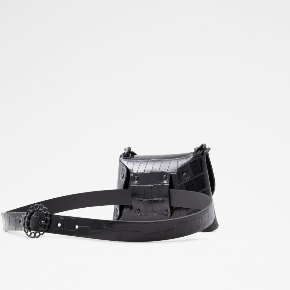 Mochilas Aldo Glamverse Fanny Pack Negros | 78LQCTVEF