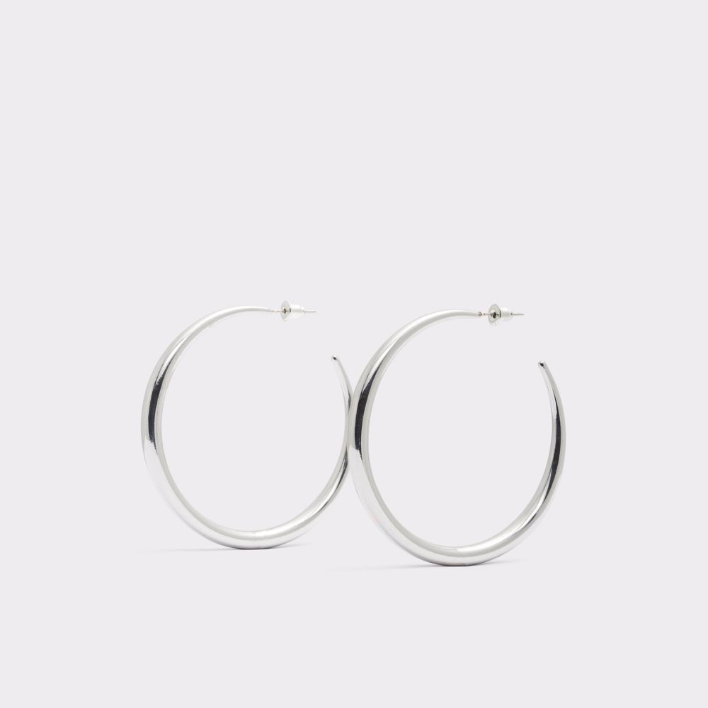 Pendientes Aldo Veinante Hoop Plateados | 75OLYZANR