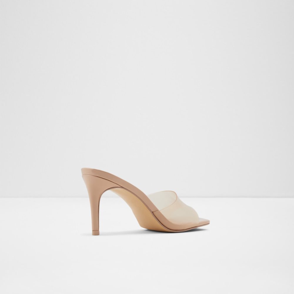 Sandalias Aldo Acaeclya High Sandal - Stiletto Beige | 28TLIBKSF