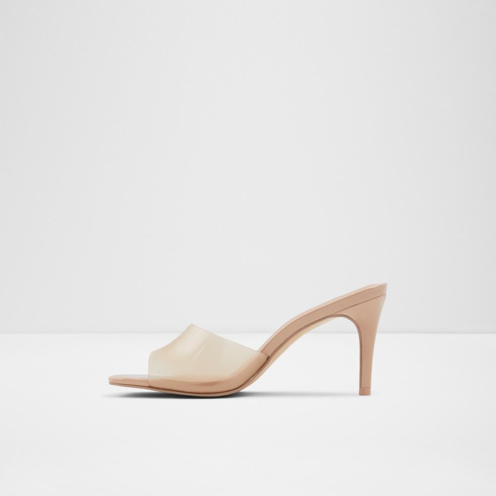 Sandalias Aldo Acaeclya High Sandal - Stiletto Beige | 28TLIBKSF