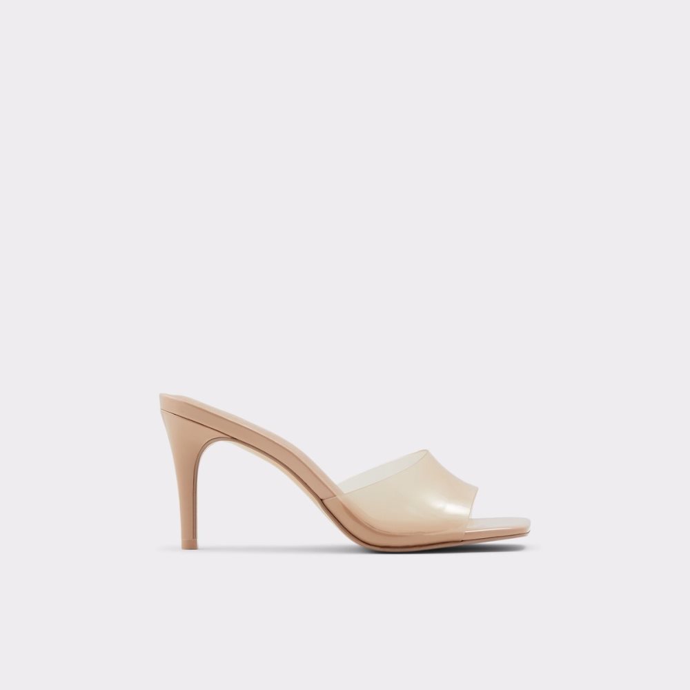 Sandalias Aldo Acaeclya High Sandal - Stiletto Beige | 28TLIBKSF